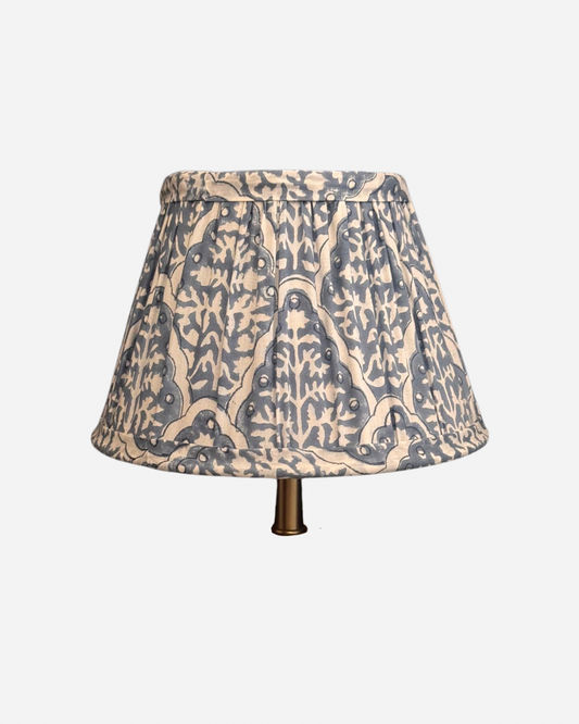 Tiny Blue Tile Lampshade