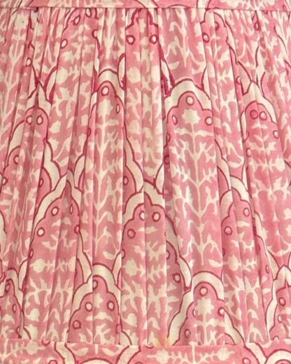 Medium Pink Tile Lampshade