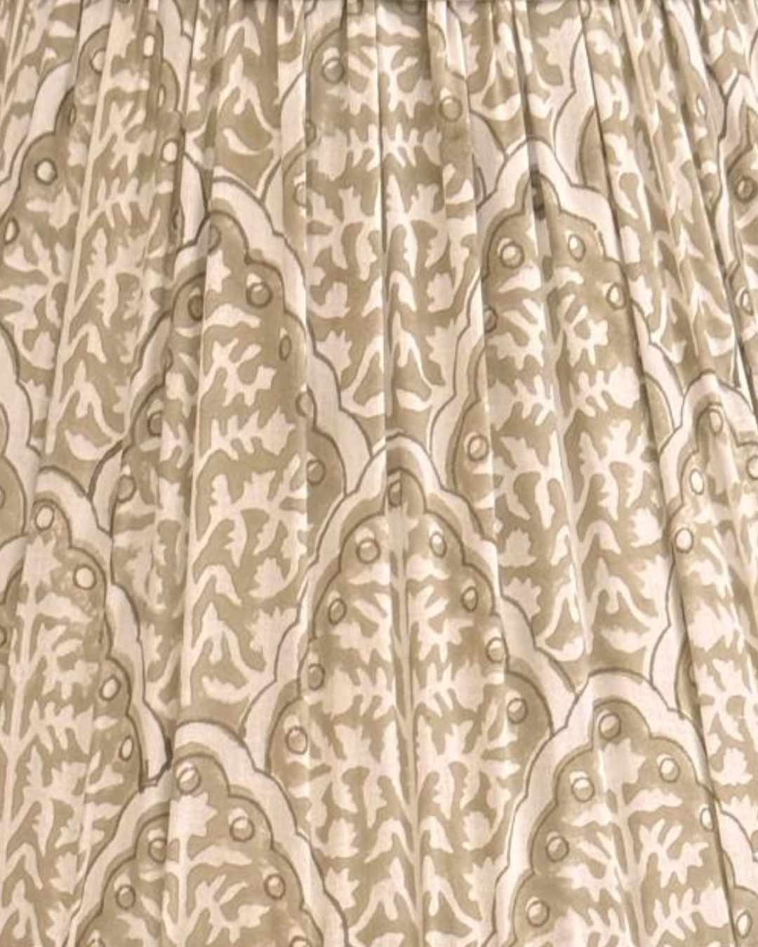 Medium Putty Tile Lampshade