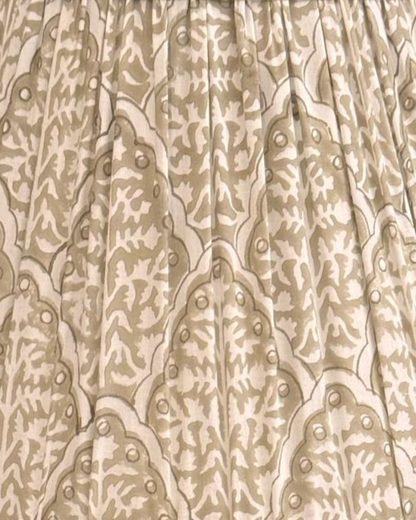 Medium Putty Tile Lampshade