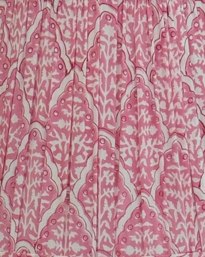 Large Pink Tile Lampshade