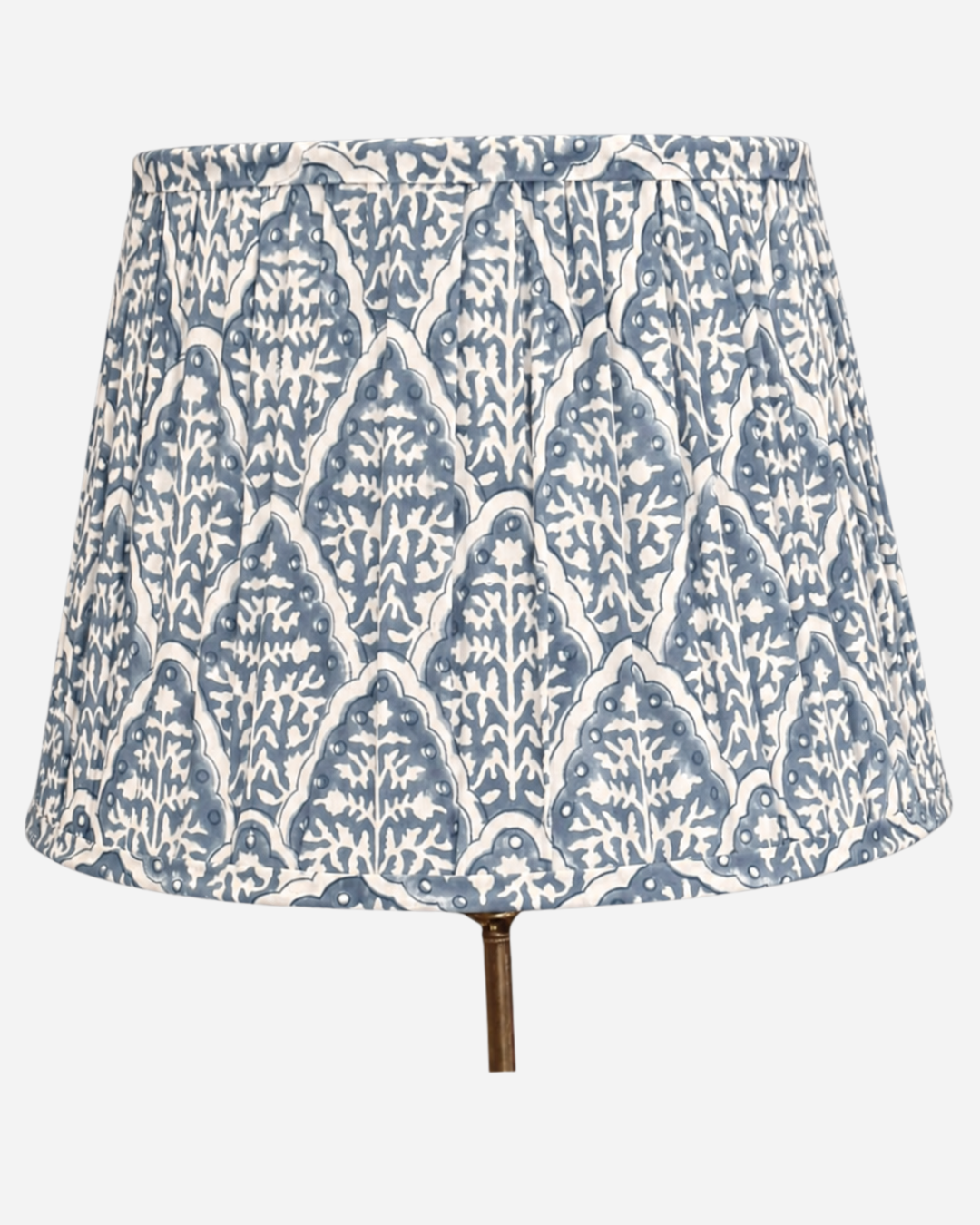 Large Blue Tile Lampshade