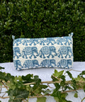 BLUE ELEPHANT MAKEUP BAG