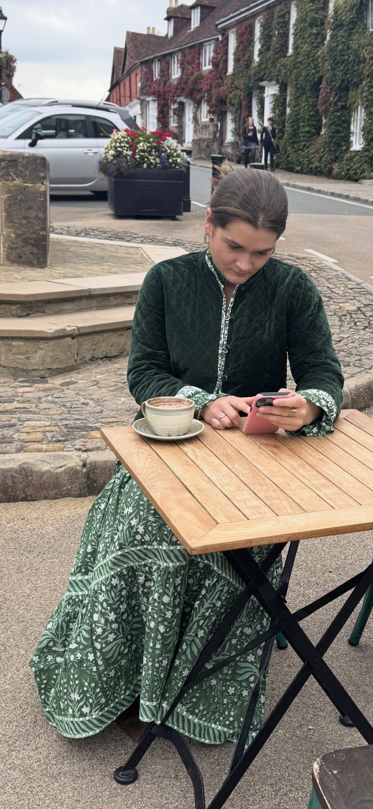 DEEP GREEN BUTAH LOTTIE DRESS
