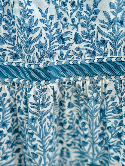 BLUE BUTAH LOTTIE DRESS