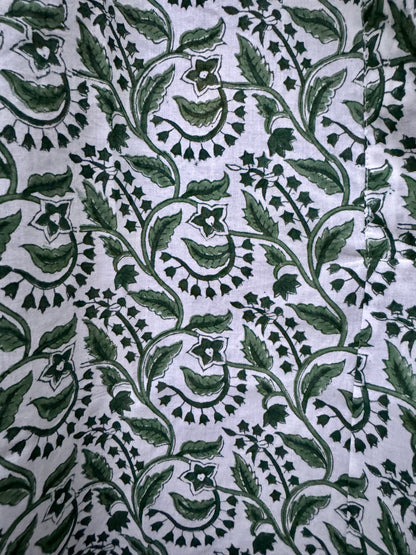 GREEN REVERSE FLORAL SHIRT