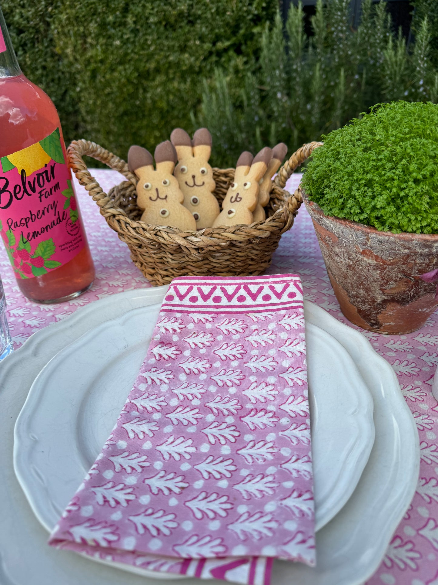 PINK ACORN NAPKINS