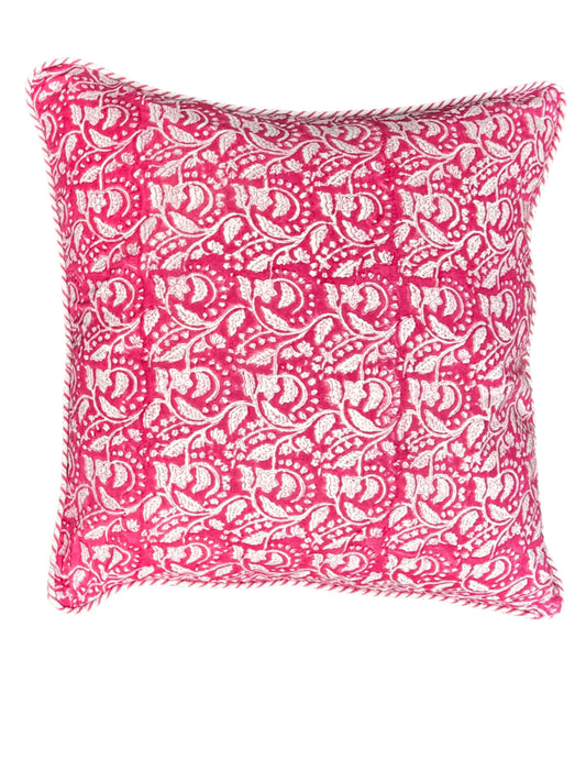 PINK FLORAL CUSHION