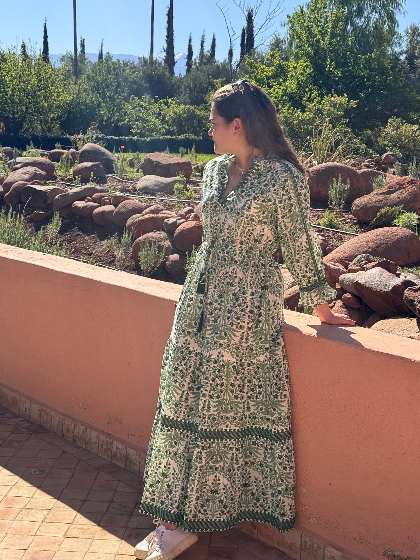 GREEN BUTAH LOTTIE DRESS