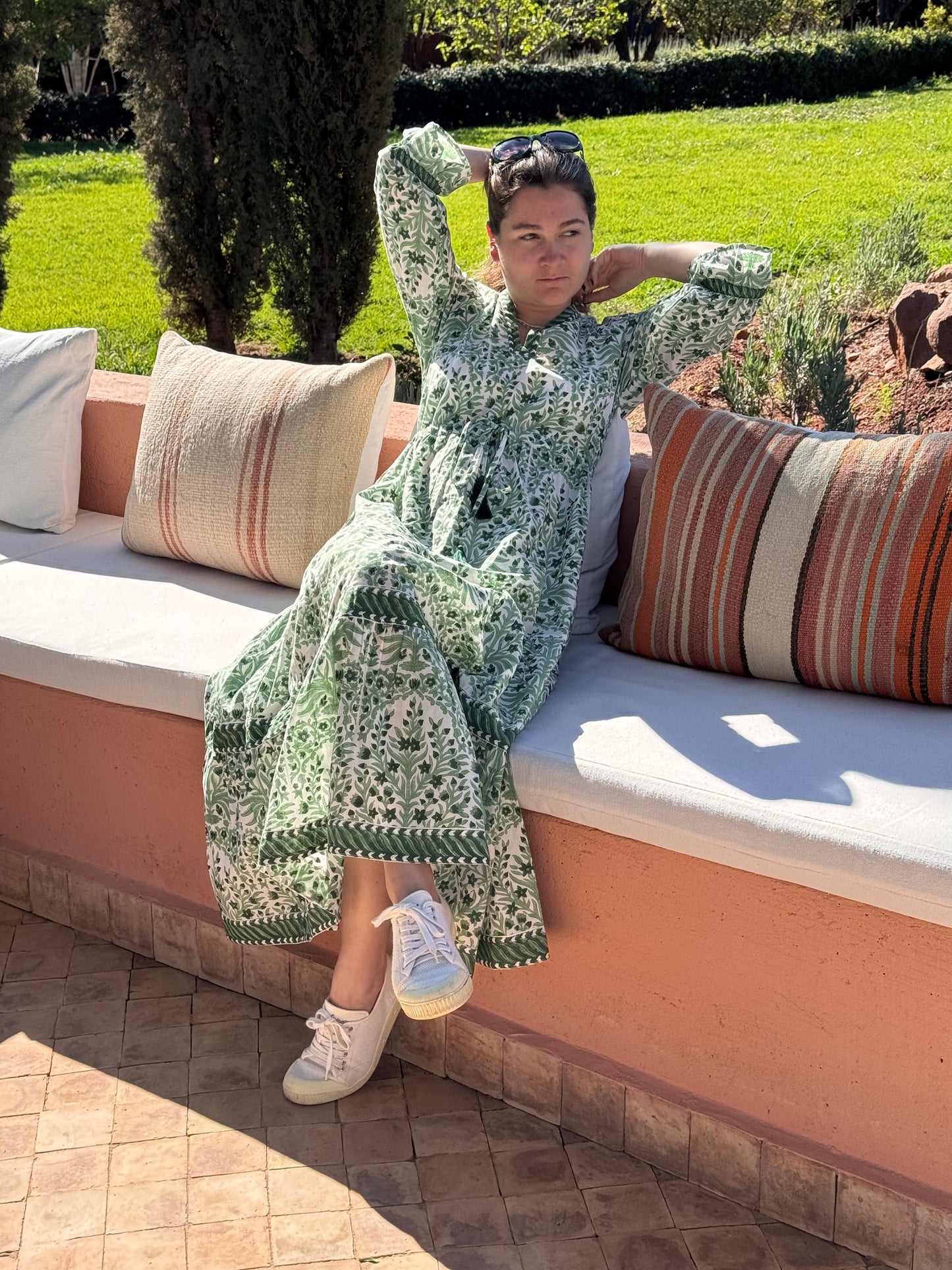 GREEN BUTAH LOTTIE DRESS