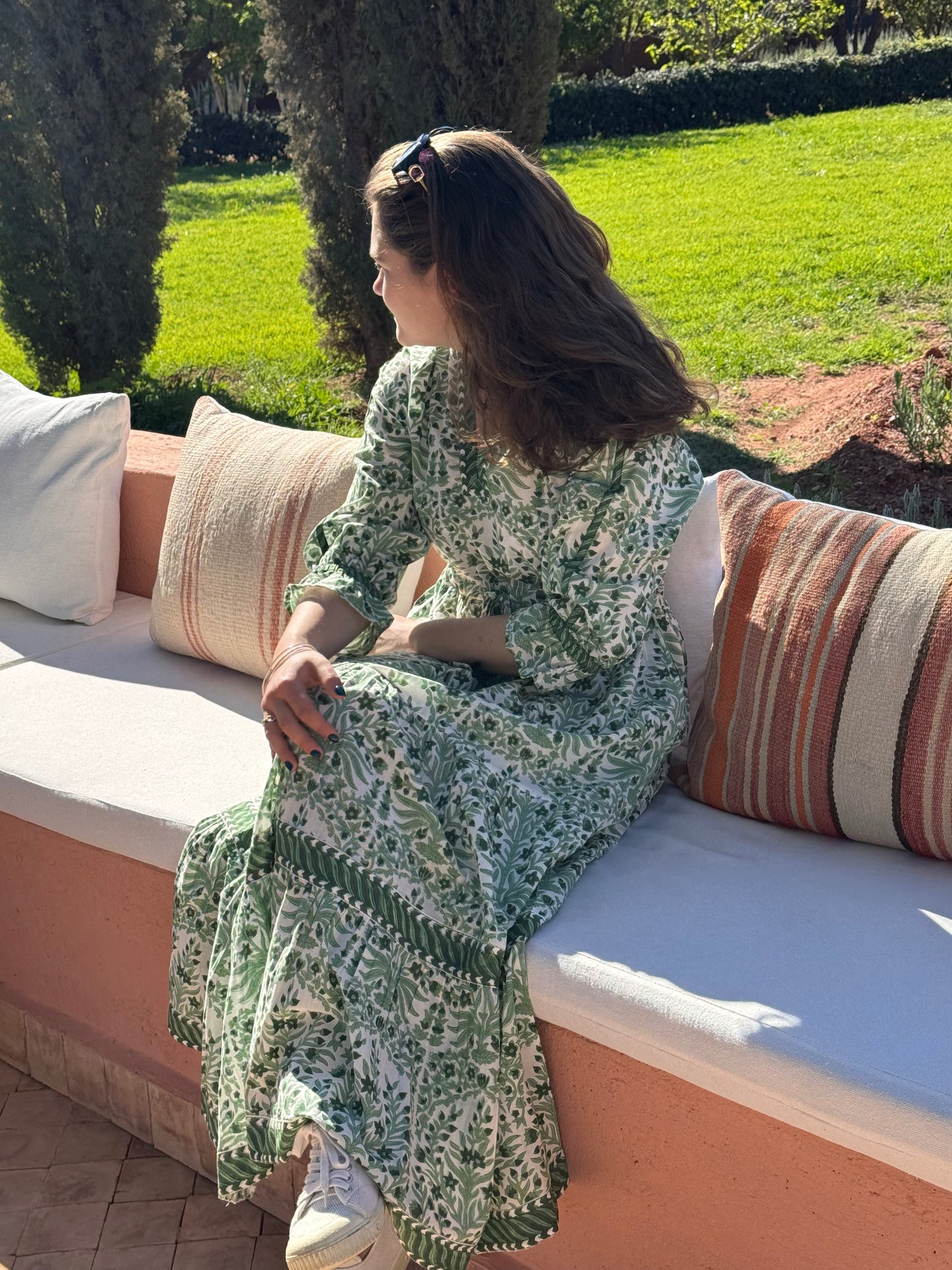 GREEN BUTAH LOTTIE DRESS