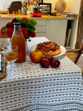 PUTTY KAHO STRIPE TABLECLOTH