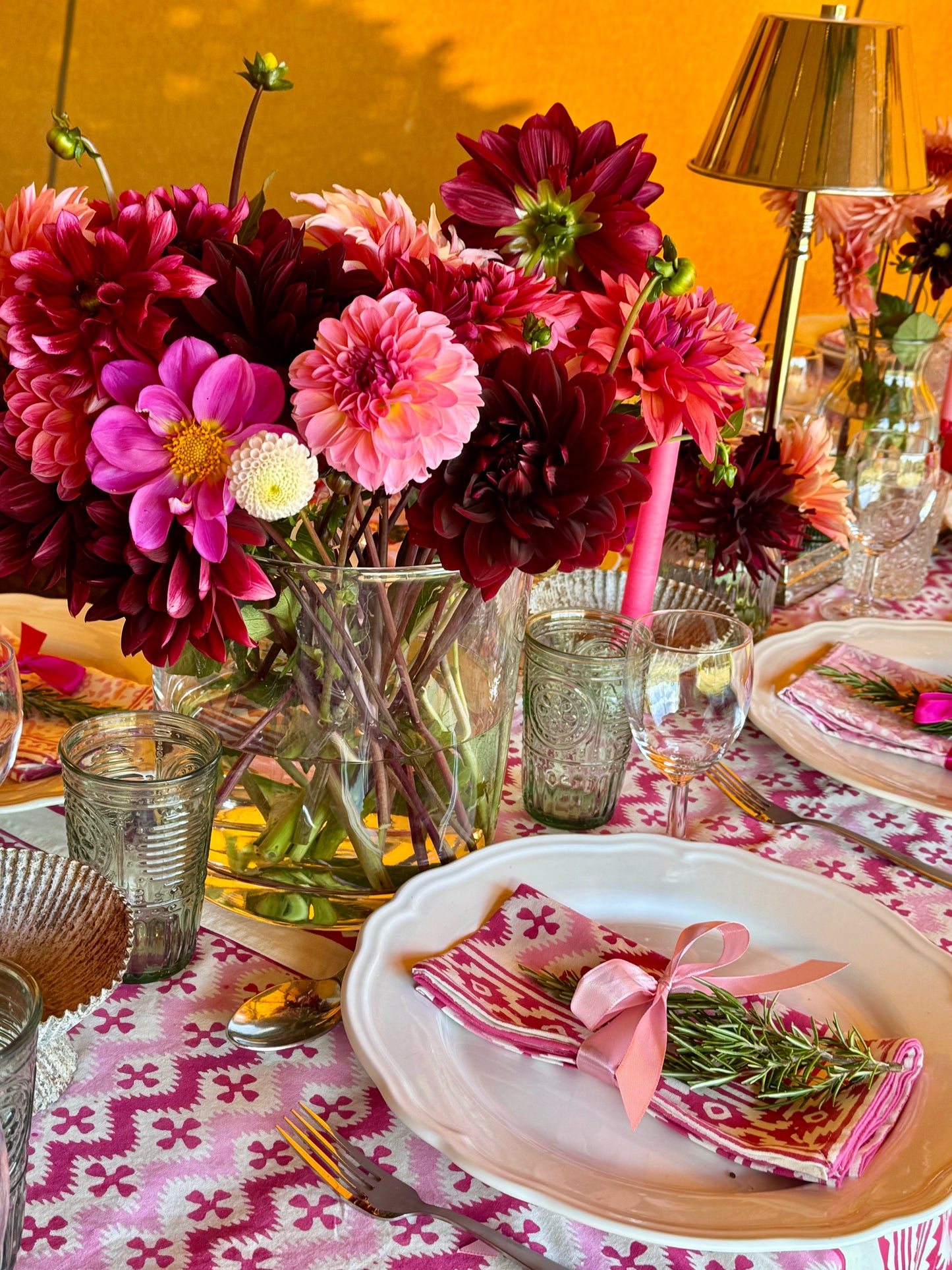 PINK ZIG ZAG NAPKINS