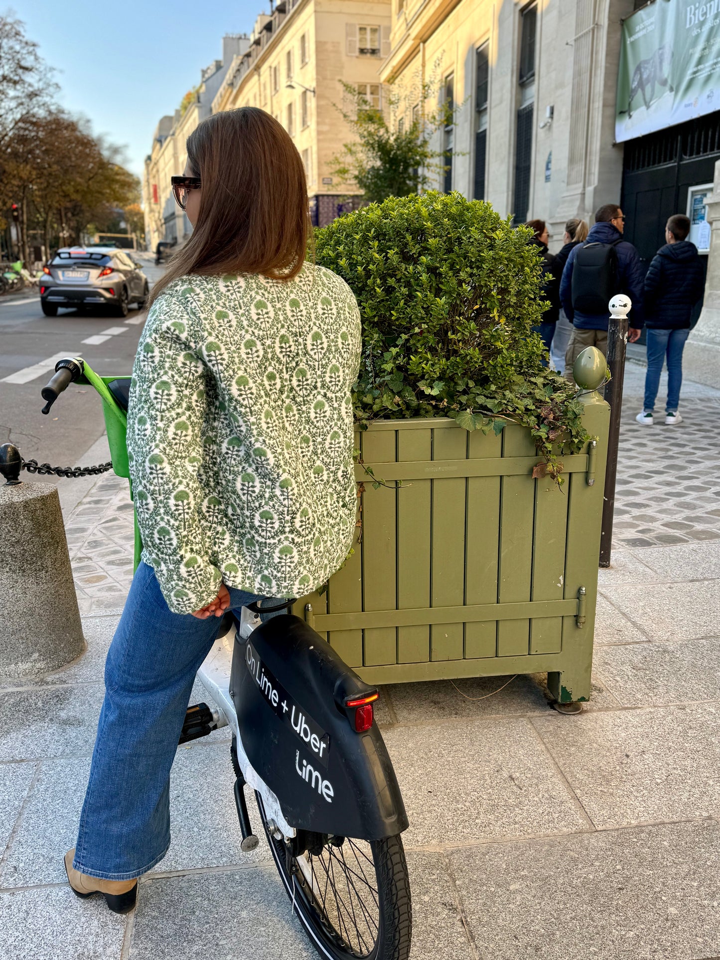 GREEN VELVET JACKET