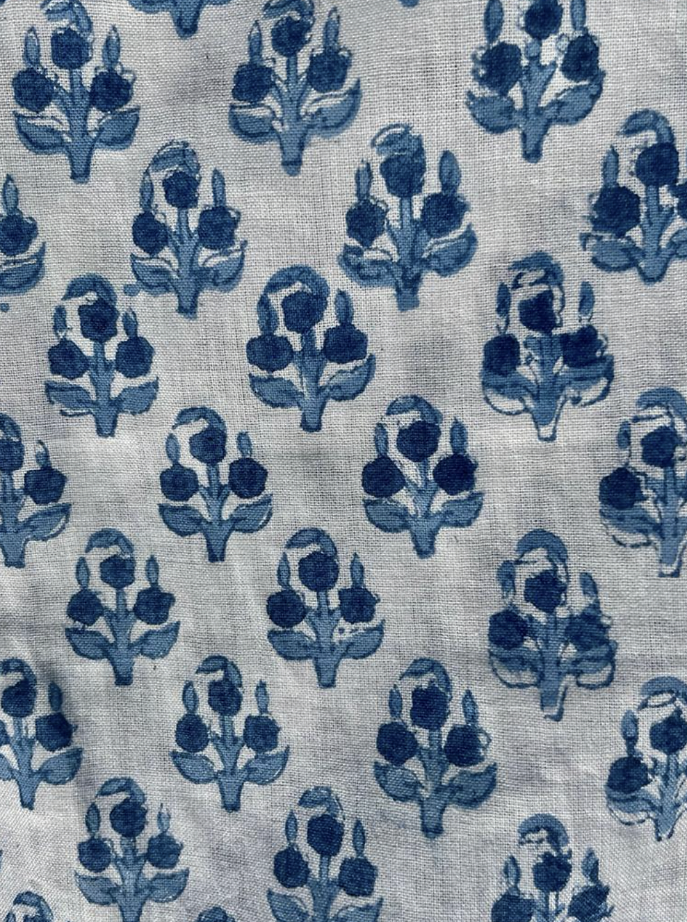 BLUE BOOTY FLORAL SHIRT