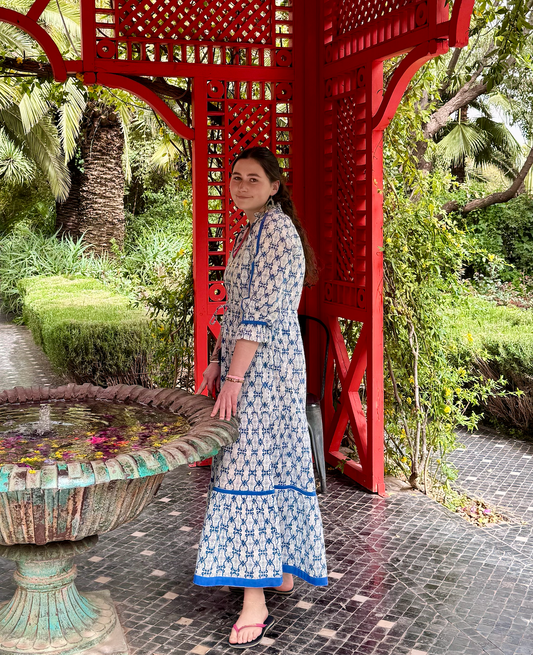 BLUE GABLE LOTTIE DRESS