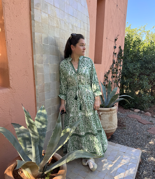 GREEN BUTAH LOTTIE DRESS