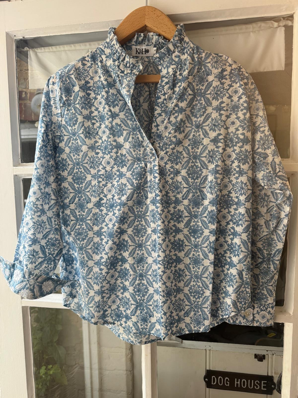 BLUE THISTLE SHIRT