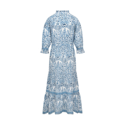 BLUE BUTAH LOTTIE DRESS